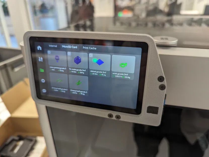 Bộ bảo vệ màn hình/ adapter thẻ SD cho Bambu Lab X1C - Image 3