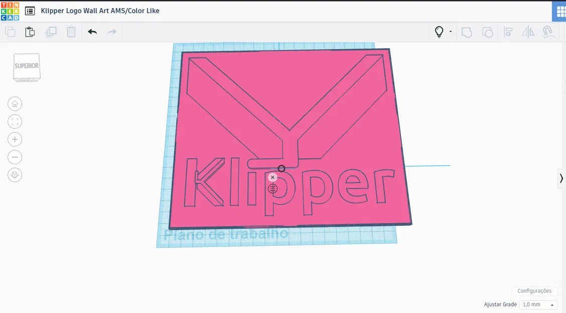 Tranh Tường Logo Klipper Kiểu AMS - Image 1