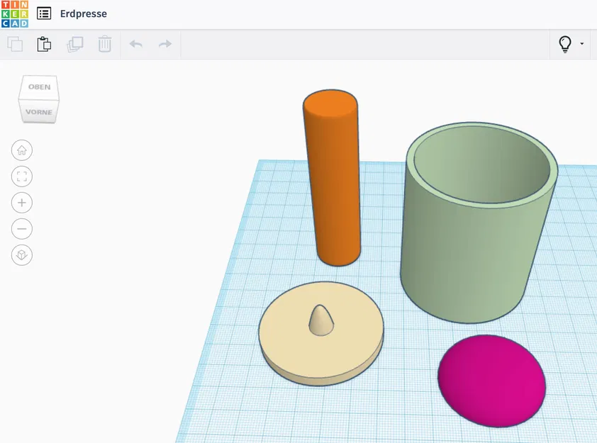 Khuôn ươm hạt Erdpresse 5x5cm - Image 2