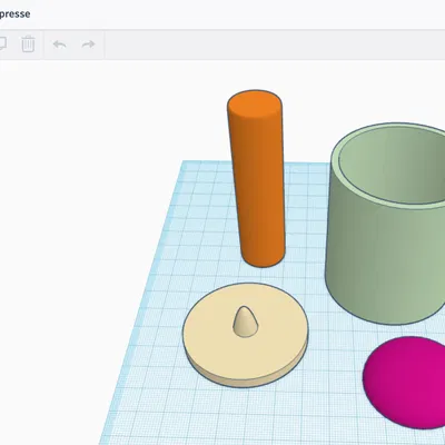 Khuôn ươm hạt Erdpresse 5x5cm