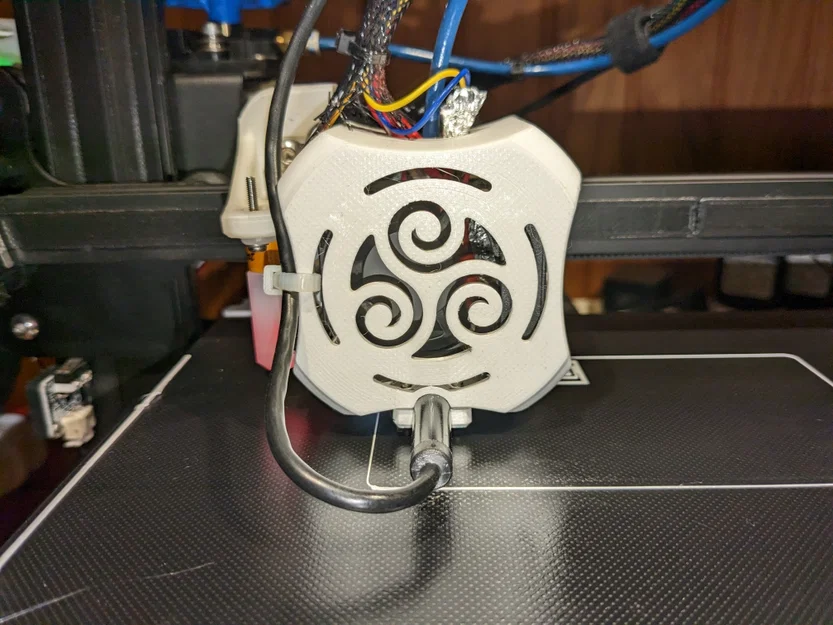 Chụp nóng triskel có camera cho Ender 3 V2 - Image 2