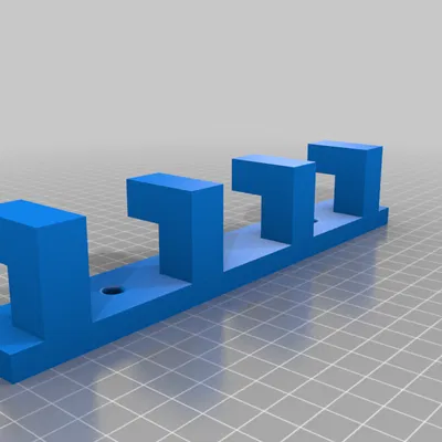 Móc treo đồ, hình vuông đơn giản