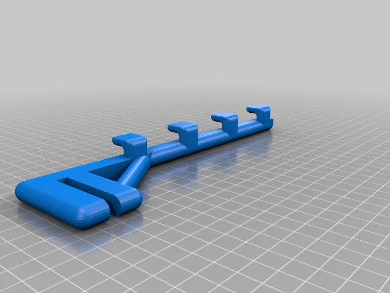 Móc Treo Nhà Tắm 4 Ngăn (6mm) - Image 1