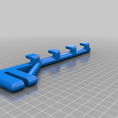 Móc Treo Nhà Tắm 4 Ngăn (6mm)