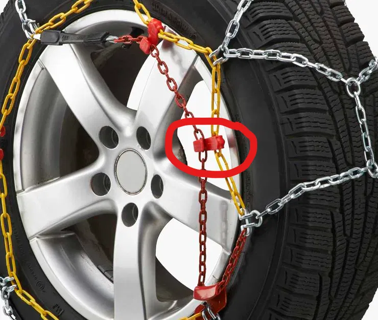 Kẹp dây xích chống trượt xe hơi Biltema - Image 1