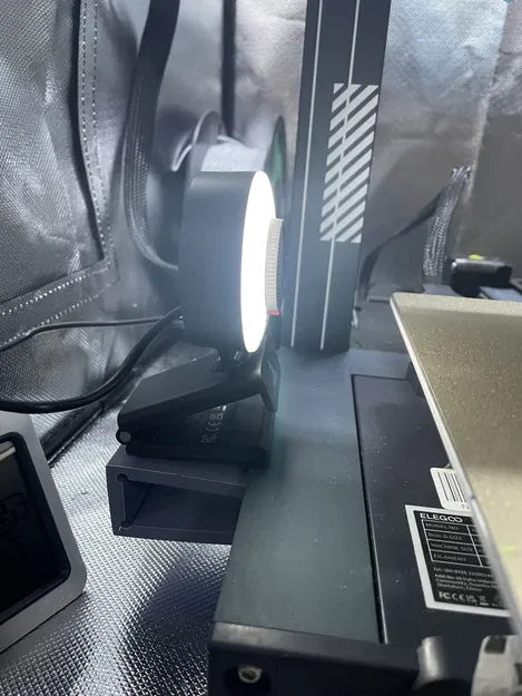 Giá đỡ Webcam Thanh ray Neptune 4 Pro có ren 1/4 inch - Image 1