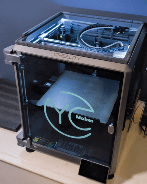 Khuôn nâng kính trượt Creality K1 Max / Khuôn nâng kính thấp - Thumbnail 1