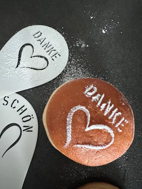 KHUÔN MẪU TRANG TRÍ CÀ PHÊ HOẶC BÁNH DONUT - Image 4