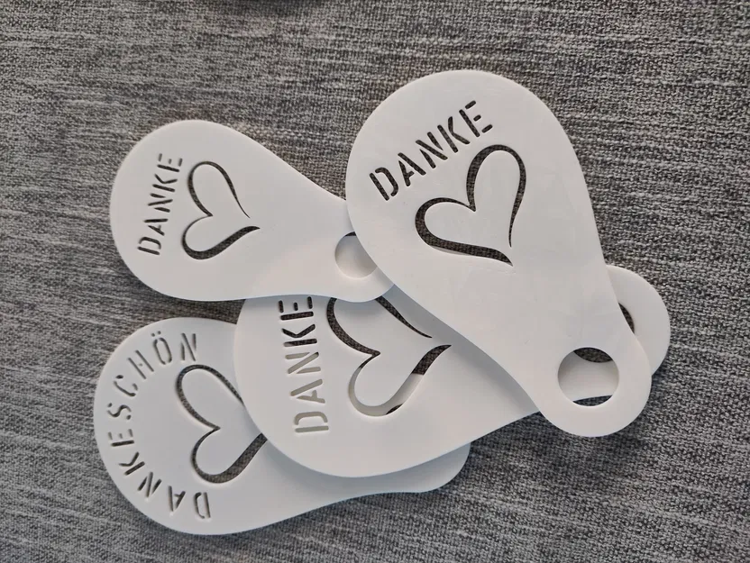 KHUÔN MẪU TRANG TRÍ CÀ PHÊ HOẶC BÁNH DONUT - Image 5