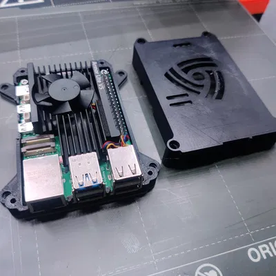 Vỏ Raspberry Pi 5 cho quạt tản nhiệt chủ động