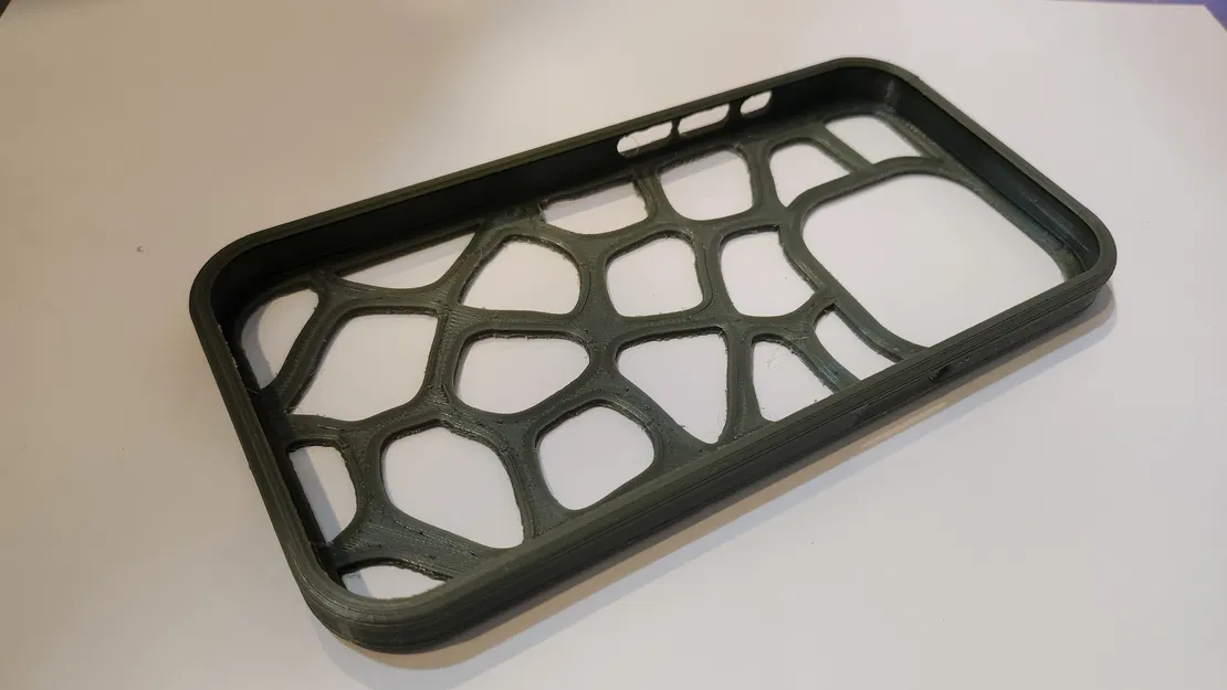 Vỏ ốp iPhone 15 Pro Kiểu Voronoi - Image 1