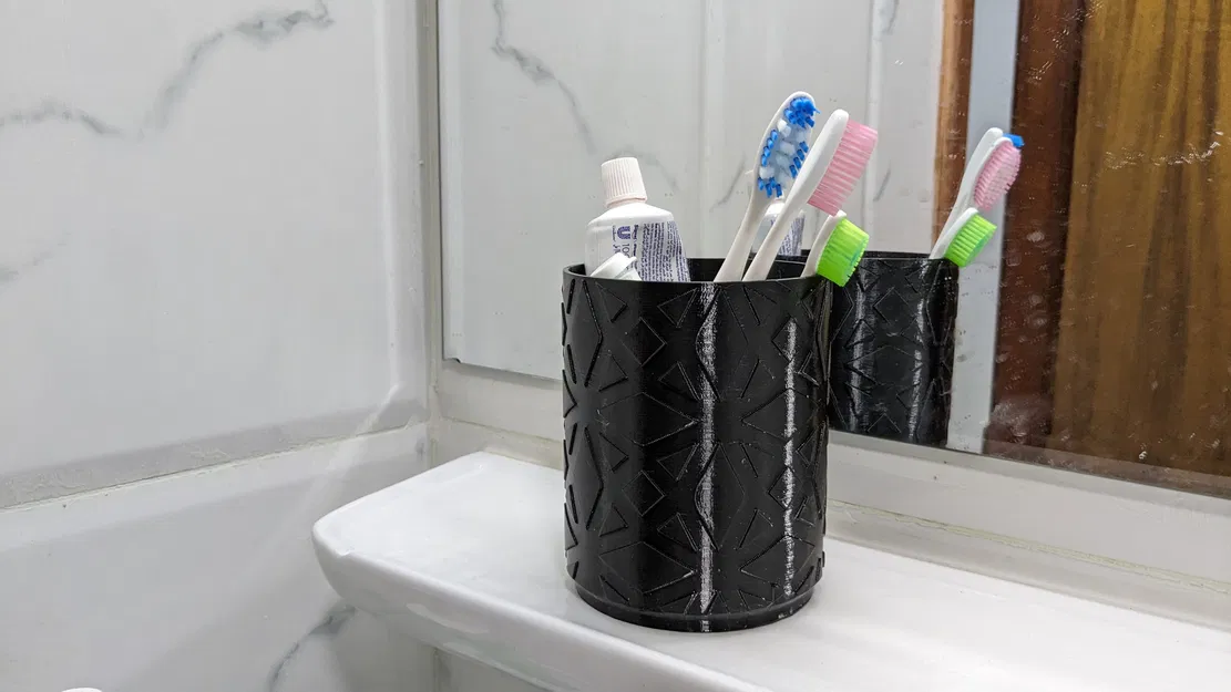 Chân cắm bàn chải đánh răng - kiểu dáng hiện đại - Image 1