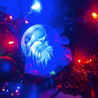 Bình hoa hồng có đế gắn đèn mini