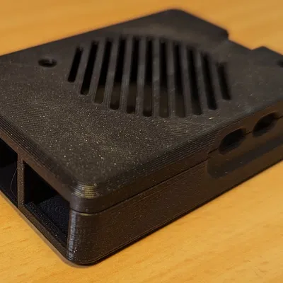 Vỏ Raspberry Pi 5 Gài Ray DIN Không Cần Vít