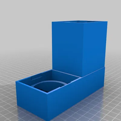 Hộp đựng nút bịt tai 3T0803594 và bản remix có nắp che khớp rơ moóc