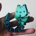 Mèo Dẻo (Flexi Cats) - Mô Hình 3D Độc Đáo - Thumbnail 2