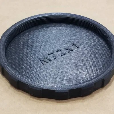 Nắp đậy ren M72x1, đực và cái