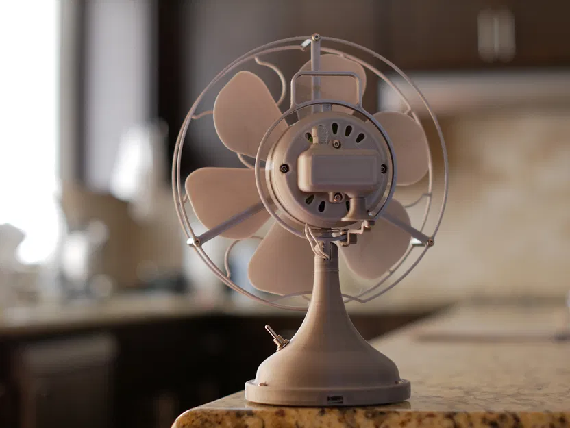 Quạt bàn đảo chiều kiểu cổ điển - Phiên bản Redux - Image 4