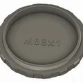 Nắp che bụi ren M68x1, đực và cái - Thumbnail 2