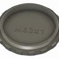 Chụp bụi ren M63x1, loại đực và cái - Thumbnail 1