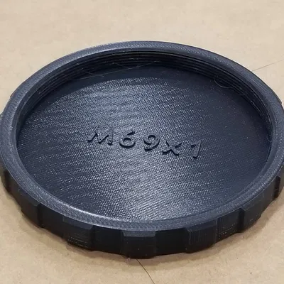 Nắp đậy ren M69x1, đực và cái, dùng cho thiên văn