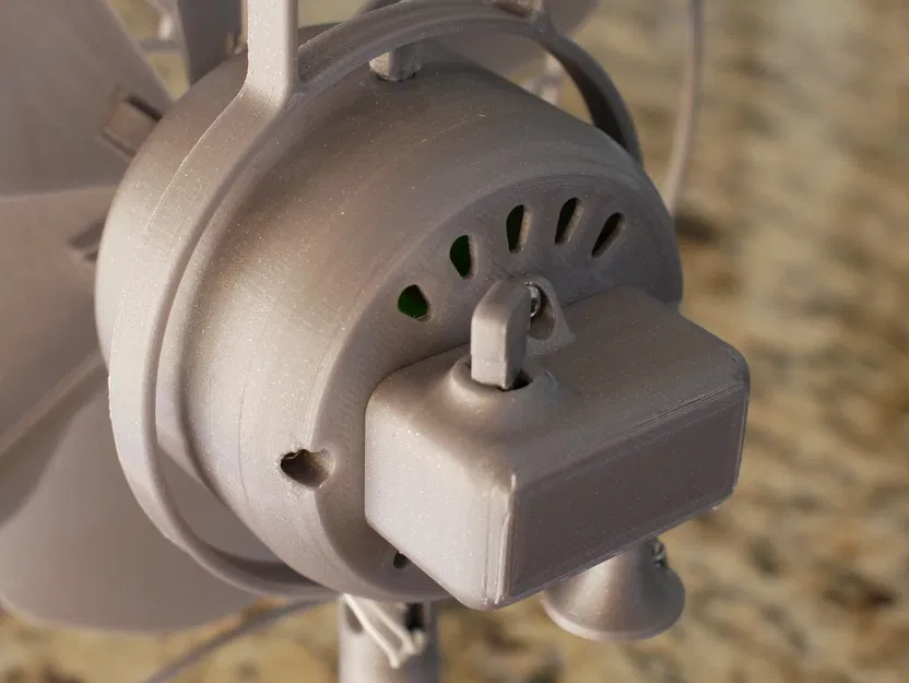 Quạt bàn đảo chiều kiểu cổ điển - Phiên bản Redux - Image 11