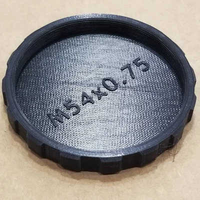 Nắp che bụi ren M54x0.75, đực và cái