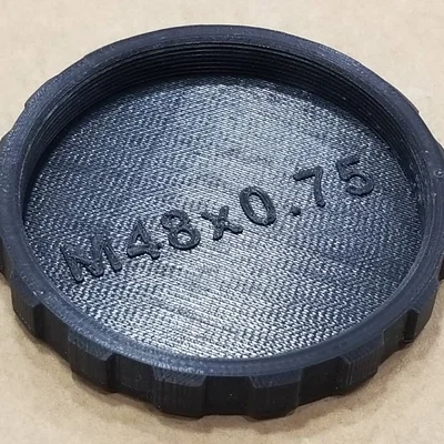 Chụp bụi ren M48x0.75, đầu đực và đầu cái