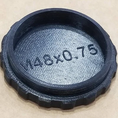 Chụp bụi ren M48x0.75, đầu đực và đầu cái