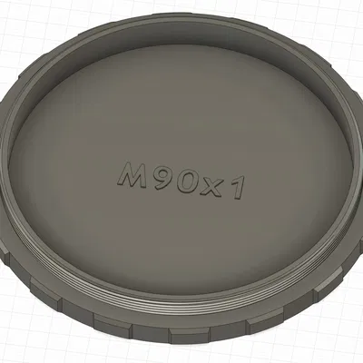 Chụp bụi ren M90x1, đực và cái