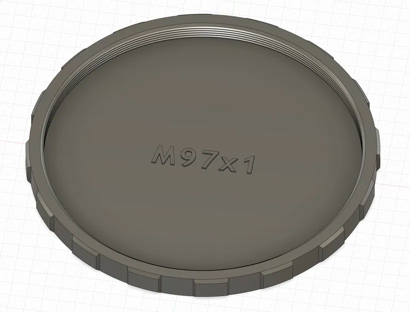 Nắp Chụp Bụi Ren M97x1 Đực Cái - Stellarvue - Image 2