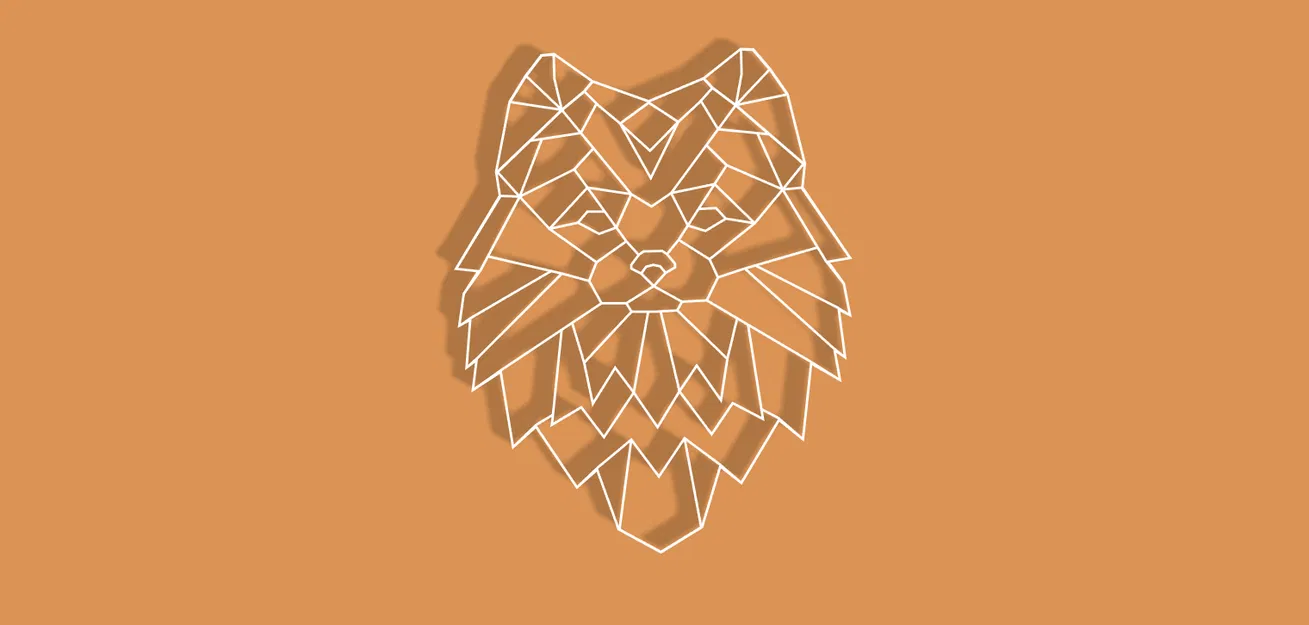 Chó Pomeranian Hình Học - Image 1