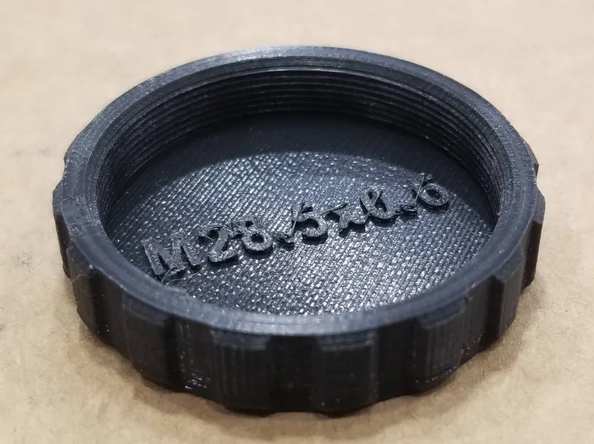 Nắp Đậy Ren M28.5x0.6, Đực và Cái - Image 4