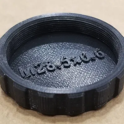 Nắp Đậy Ren M28.5x0.6, Đực và Cái