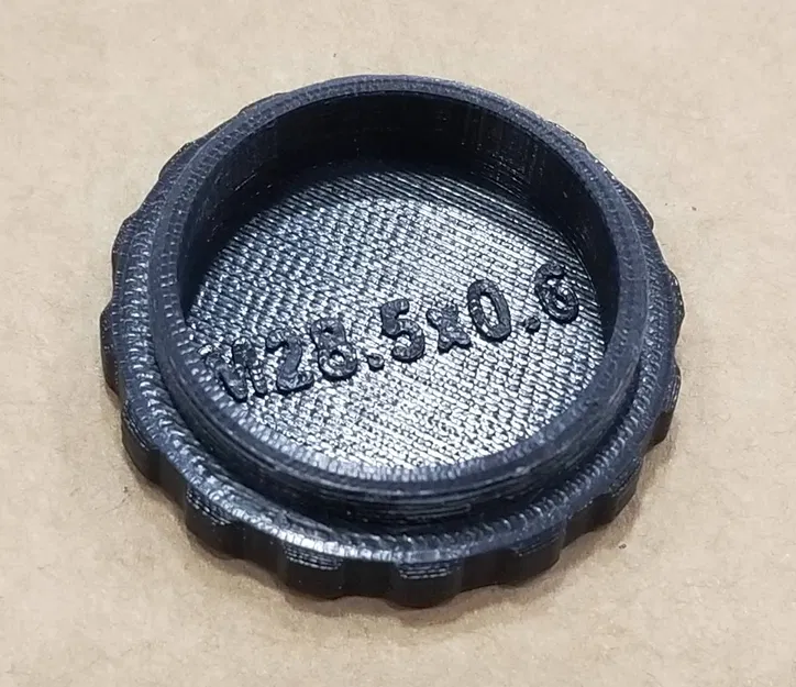 Nắp Đậy Ren M28.5x0.6, Đực và Cái - Image 5