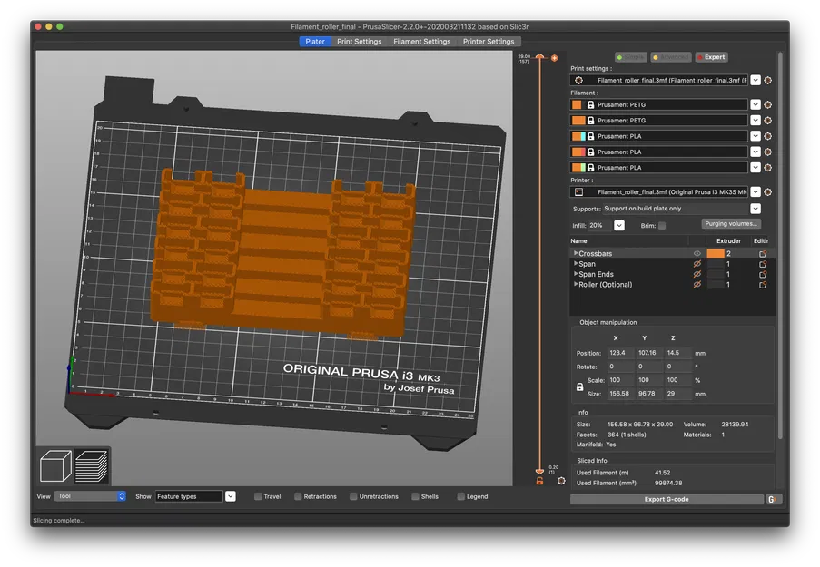 Giá đỡ cuộn dây Filament "Infinity Filament Holder" - Image 5