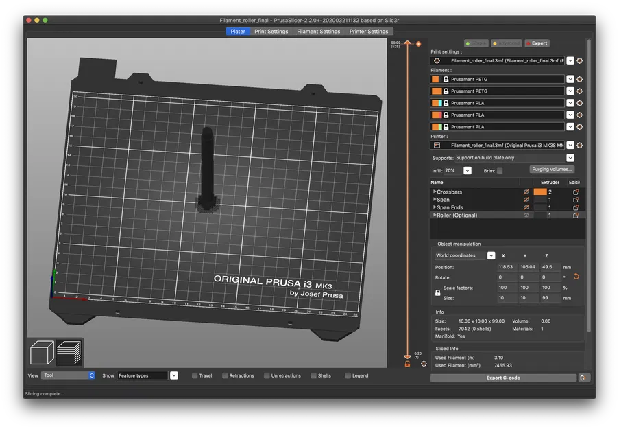 Giá đỡ cuộn dây Filament "Infinity Filament Holder" - Image 7