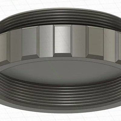 Nắp che bụi ren 2"-24 hai mặt, đực/cái - Kính thiên văn Schmidt-Cassegrain (SCT)