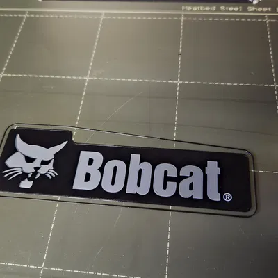 Logo Bobcat cho Xe Tải Trọng Lái AN3DRC