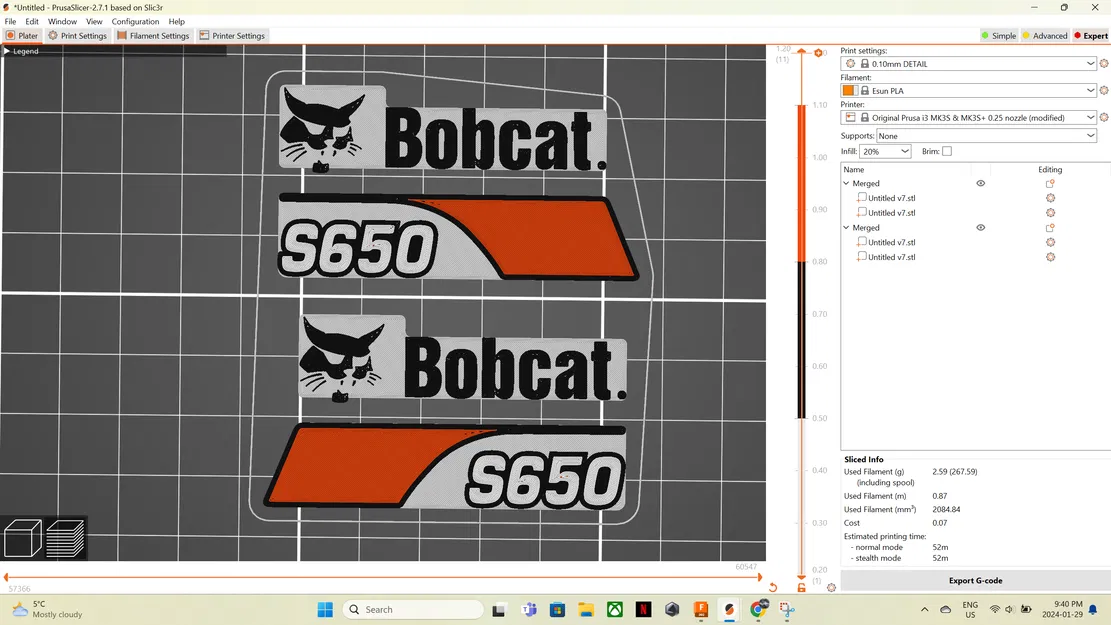 Logo Bobcat cho Xe Tải Trọng Lái AN3DRC - Image 10
