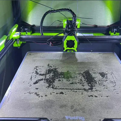 Pát Kẹp Đèn LED Cho Vỏ Máy RatRig Vcore 3.1