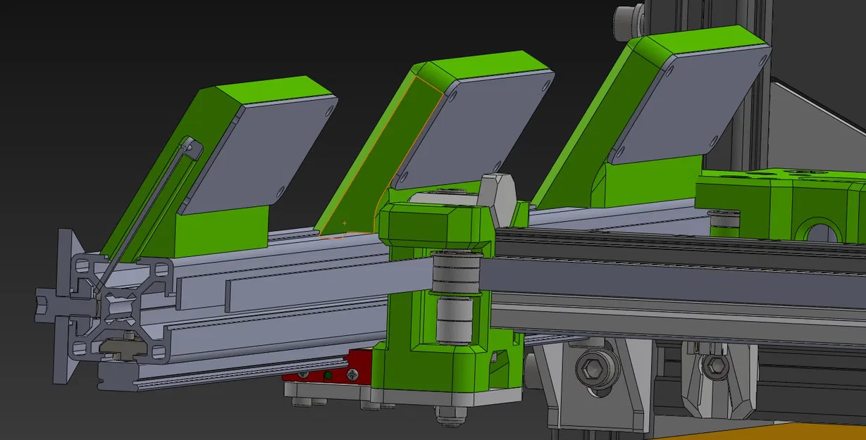 Pát Kẹp Đèn LED Cho Vỏ Máy RatRig Vcore 3.1 - Image 3