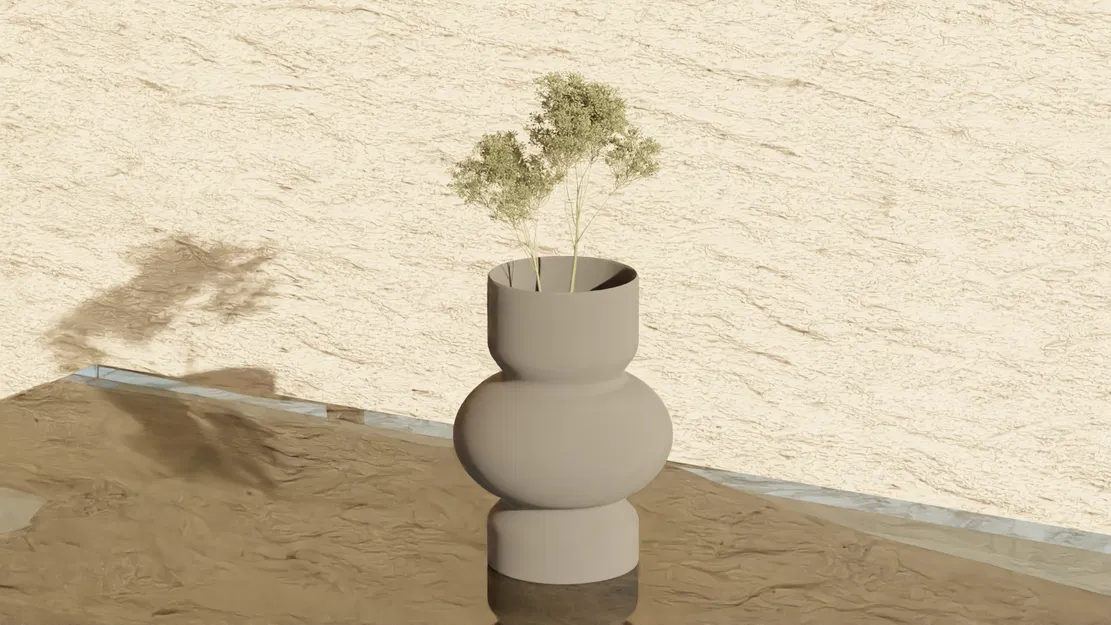 Lọ Hoa Gốm Sứ Phong Cách Bắc Âu - Trang Trí Nhà Cửa - Image 2