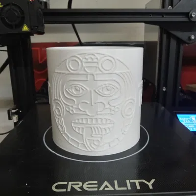 Hộp Đựng Đồ Phong Cách Aztec