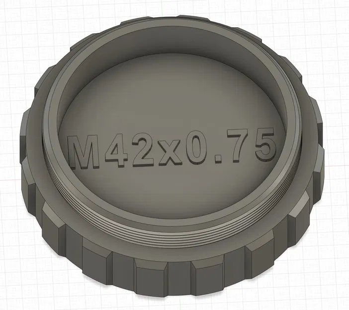 Nắp Chụp Bụi Ren 2 Mặt M42x0.75 (Đực/Cái) Cho Thiên Văn - Image 1