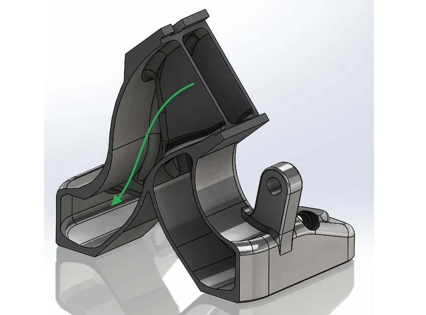 #0017 [Chỉnh sửa] Ống dẫn Delta P X2 [V2R2.2] cho MK3S(+) [Bộ chia luồng mới] - Image 3