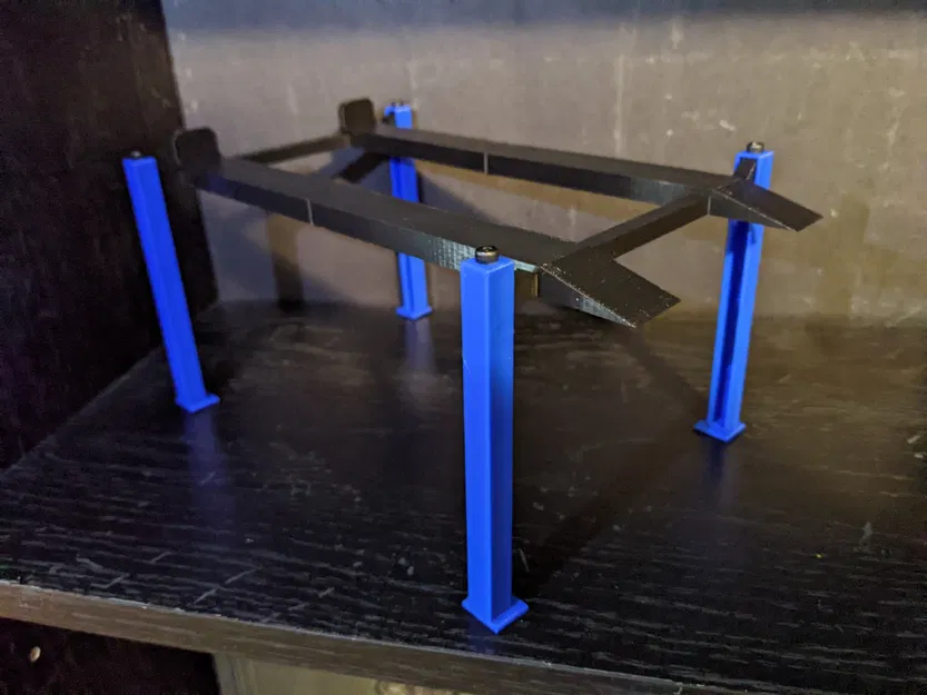 Cầu Nâng 4 Trụ - Cho Xe Mô Hình Tỉ Lệ 1/18 - Image 2