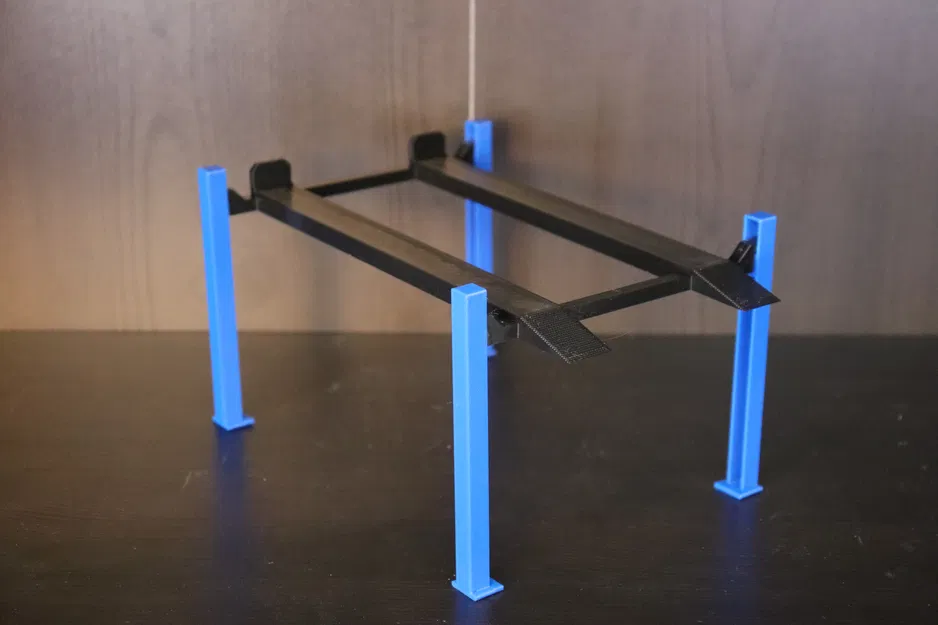 Dàn Cầu Nâng Xe Mô Hình 4 Trụ - Tỉ Lệ 1:64, 1:43, 1:30, 1:24, 1:18, 1:14, 1:10 - Image 6