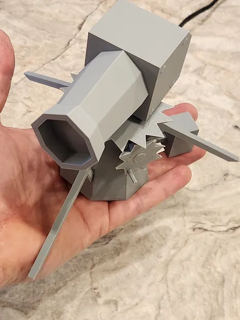 Pháo Lùn Mini - Có Động Cơ - Image 3