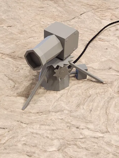 Pháo Lùn Mini - Có Động Cơ - Image 6